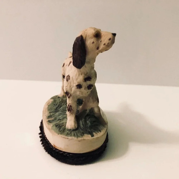 Vtg Jasco English Setter Hand Painted Clothes Lint Brush Taiwan - Picture 7 of 13